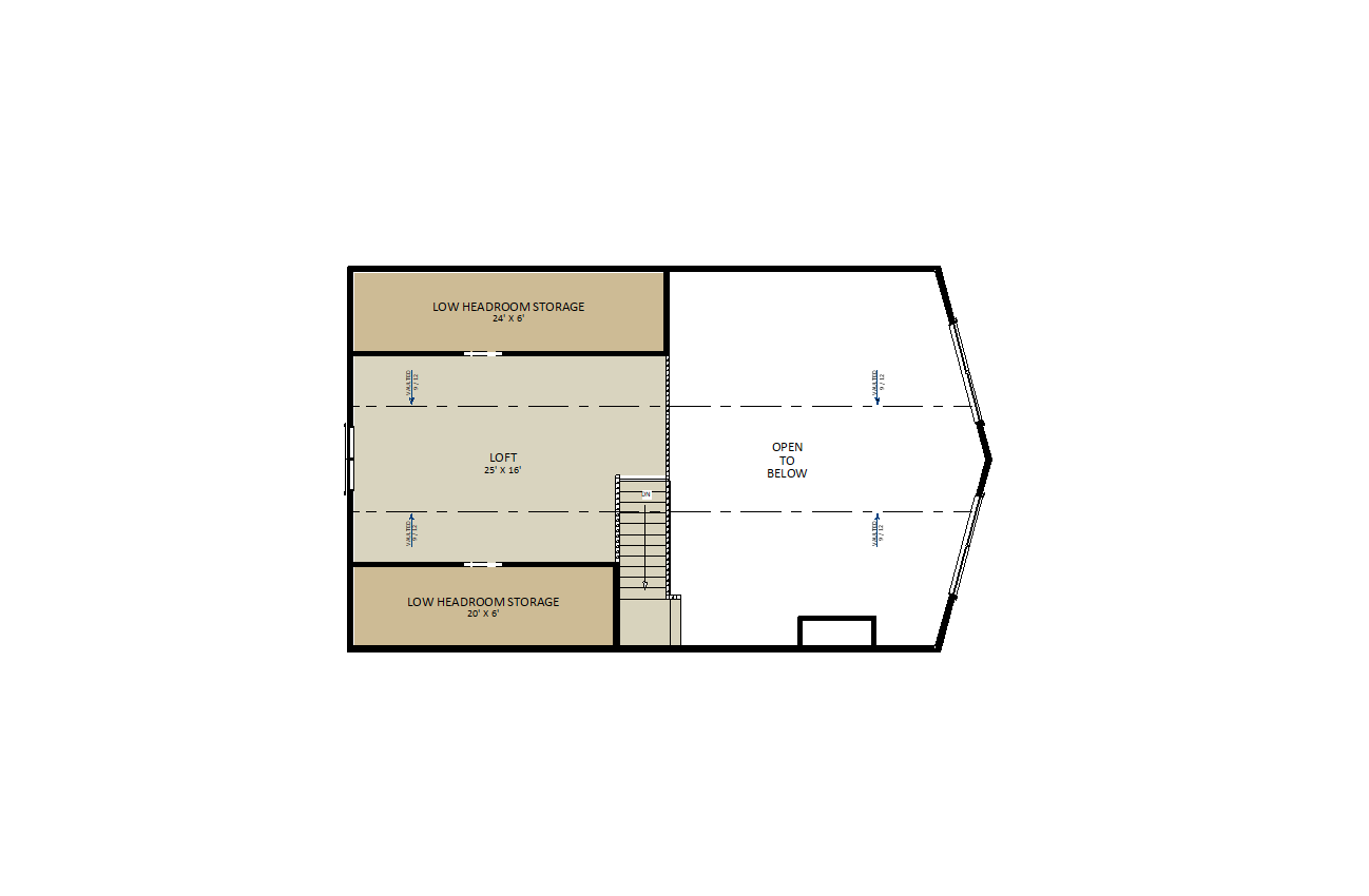 Keystone Second Floor Floor Plan
